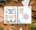 DOWNLOADABLE Digital File / 8.5x11 inches Baby's First Alphabet Book in Storybook Theme / Not SelfEditable / Not Personalized