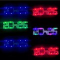 2025 LED Light Up Glasses Glowing Flashing Eyeglasses Party Decor Glasses for New Year Eve Party All Age NYE
