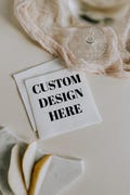 Custom Napkin Cocktail Napkins Monogrammed Napkins Wedding Napkins Rehearsal Dinner Napkins Custom Christmas Napkin Custom Event Napkins