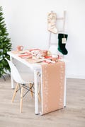 Gingerbread Table Runner, Christmas Party, Christmas Tableware, Holiday Party Decor, Holiday Table, Holiday Napkins
