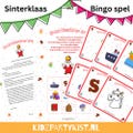 Sinterklaas treasure hunt bingo game (Dutch) Dutch party game