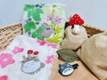 Gift for Ghibli Lover. My Neighbor Totoro Girls Gift Set  Forest Spirit Totoro Party Supply. Totoro Face Towel Totoro Hair Clip Mushroom
