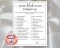 Iconic Black Moms Trivia for Baby Showers, Black Mama Match Up Baby Shower Game, Mommy to be game, Mother's Day Game,Shower quiz Activity
