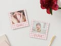 First Birthday monthly photo garland, Berry First Birthday Decor, Newborn-12month photo garland template, Canva template for 1st birthday