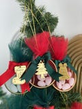 Christmas Tree Ornament, Christmas Decor, Almond Candy Christmas Favor, 2025 Happy New Year Gifts, Personalized Christmas Favor, Xmas Candy