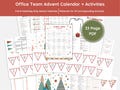 Office Holiday Party Activities, Activities Advent Calendar Christmas Countdown, Teambuilding Activities, Christmas Games