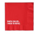 Christmas Cocktail Napkins - Funny Holiday Party Decor, Adult-Oriented Bar Napkins SN02024