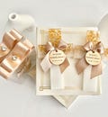 Custom Christening Tag, Personalized Baptism Gift, Baptism Giveaways, Magnet, Mi Bautizo, First Communion Gift, Christening Gift, Dedication