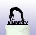 Personalised Gymnastics Cake Topper