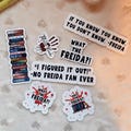Bookstack sticker thriller pack, small gifts, gifts for book lovers, psychological thriller stickers, kindle sticker, book sticker