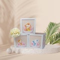 Safari/Jungle Animal Baby Shower/Birthday/Gender Reveal Centerpieces/Party Decorations Wild One Theme