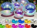 Outside Christmas Decorations, Christmas Porch Decor, Giant Inflatable Baubles, Inflatable Pool Decor, Christmas Door Props, Whimsical Decor
