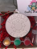 Paint your own ‘Nadolig Llawen’ bauble ~ children’s craft kit ~ Welsh language ~ kids christmas gift ~ stocking filler ~ Christmas Eve box