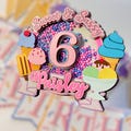 Sweet Cake Topper | Ice Cream Lover | Sweet & Sassy Girl