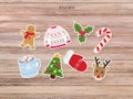 Happy Holidays Party Confetti | Christmas Decor | Winter Wonderland Table Scatter | Santa Decorations | Festive Decor (80 Pieces)