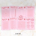 Hand Drawn Bachelorette Games Bundle, Retro Bachelorette Party Games Templates, Illustrated Bridal Shower Games, Pink & Red Hens Games Pack