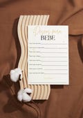 Deseos para Bebe - Wishes for Baby - Baby Shower Activity