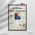 60th Birthday Gifts for Men or Women, Newspaper Birthday Decoration, Personalized 60th Birthday Poster, 1964 Back in Birthday Christmas Gift