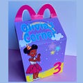 Gracie Treat Box,Gracie Girl Party Decorations, Gracie Girl Party Supplies, Gracie Girl Party ,Gable Box ,Treat bag, Happy Meal Box