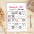 Bachelorette Bingo, Bridal Party Bingo, Bridal Games, Bingo Template, Bachelorette Game Printables, Wedding Games