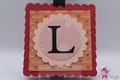 Vertical Black or Blue or White Love Banner Decoration 30 in Long- Valentine's Day Decoration Creative Wall Decor Gift Idea