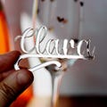 Bachelorette Party Wine Charm, Custom Glass Tag, Bride Tribe Drink Marker, Personalized Name Gift Tags, Champagne Flute Acrylic Decor
