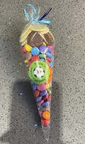 PRE FILLED football sweet cones favours - children's party bags - customised orders available