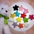 Felted Sea Star | Felted Sea Star| 6 cm Felt Wool Starfish| Felt Starfish for Making Garland| Craft Supplies