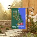 Holiday Season Garden & House Banner, Christmas Banner, Hanukkah Decorations, Happy Holiday, Interfaith Decorations, Interfaith Decor Flag