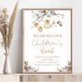 Please Sign Our Children’s Book Sign, Cold outside Baby Shower Guestbook Sign, Children Book Sign, Shower Guest Sign