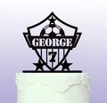 Personalised Football/Soccer Star Cake Topper