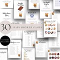 Holy Cow Baby Shower Games, Holy Cow, Ranch, Farm, Bundle, Fun, Modern Sprinkle, Printable, Editable, Instant Download, Template, W139