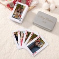 Custom Personalized Playing Cards With Personalized Box, Deck of Game Cards, Stocking Filler for Family Parties, Happy Anniversary Gift