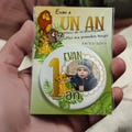 Thank You Magnet / Thanks To Guests / Personalized Gift For Guests / Opener, Mirror / Custom Fridge Magnet / 1st Birthday Favors / One
