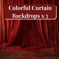 Elegant White Curtain Backdrop for Photography, Weddings, and Events – Wrinkle-Resistant Fabric, Easy High Quality PNG, 3840 by 2180p