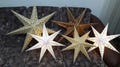 Christmas Paper Star Lantern - Digital File EPS SVG