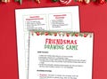 Friendsmas Drawing Game Printable Christmas Game Christmas Drawing Game Friendsmas Party Games  For Adults Christmas Office Party Games