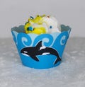 Orca Cupcake Wrappers