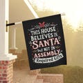 Christmas Yard Sign, Santa Believes, Funny Holiday Decor, Outdoor Christmas Banner, Christmas Yard Decoration, No Assembly Required