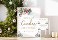 Guess How Many Candies are in the Jar Sign & Tickets, Winter Christmas Berries Guessing Game, INSTANT DOWNLOAD, WCB