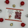 Reindeer Noses • Christmas Card • Cute Christmas Gift • Favor Card • Holiday Season • Christmas Party Favors • Stocking Stuffer