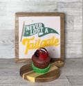 Fake Game Day Cupcake | Football Decor | Dessert Bar | Photo Prop | Tiered Tray Decor | Game Day Decor | Green Turf
