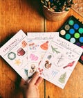 Winter Scavenger Hunt Pack of 3, Holiday Games, Christmas Present, Christmas Eve Gift, Holiday Party, Kids Game, Christmas Treasure Hunt