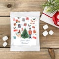 Hot Chocolate Party Favors, Christmas Hot Cocoa Favors, Personalized Hot Chocolate Favors, Holiday Hot Chocolate Favors - Set of 24