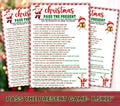 Christmas Pass the Present Game, Christmas Party Game, Christmas Printable Game for Adults Kids Group, Gift Exchange Game, Pass the Gift