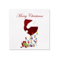 Christmas Red Wine Holiday Cocktail Party Paper Uncoined Napkins