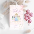 Princess Thank You Tags  Custom Princess Birthday Party Favor Tags Princesses Gift Tags Party Favor Labels Printable Instant Digital