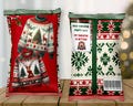 Printable Digital Holiday Penguin Chip Bag - Treat Bag -  Penguin Chip Bag - Chip Bag - Christmas Chip Bag - Reindeer