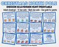 Christmas Scavenger Hunt for Kids, North Pole Adventure, Indoor Holiday Treasure Hunt Clues, Fun Christmas Game, Printable Kids Activity