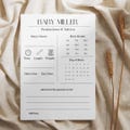Minimalist Baby Shower Predictions And Advice Card Template, Personalized Baby Predictions, Editable Instant Download Predictions Game